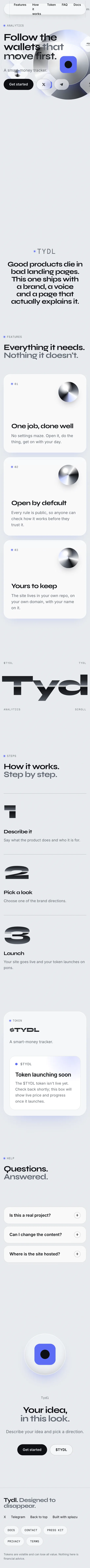 Chrome look: the whole phone page