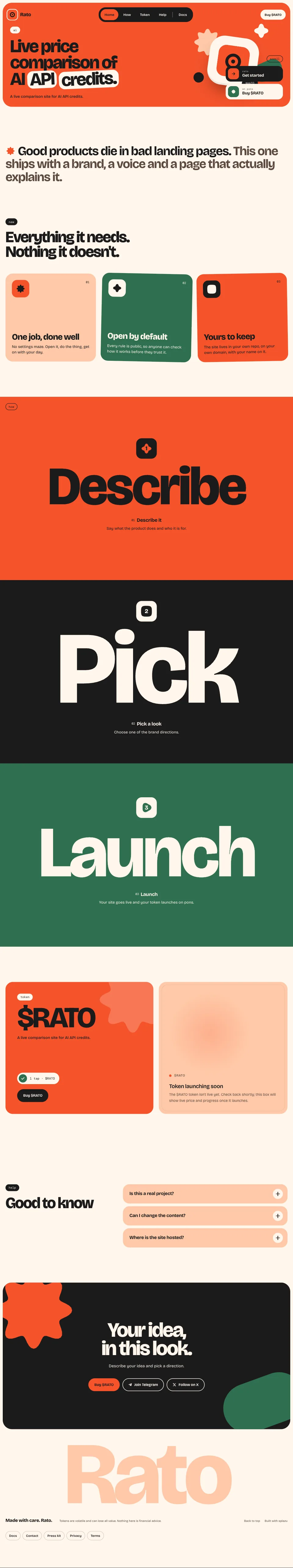 Persimmon look: the whole desktop page