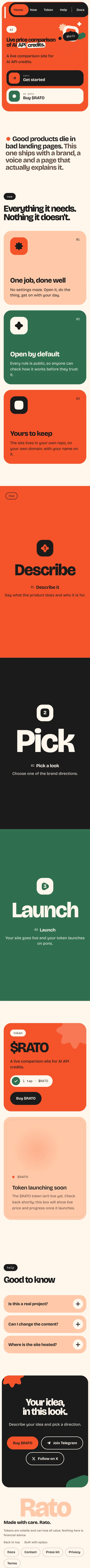 Persimmon look: the whole phone page