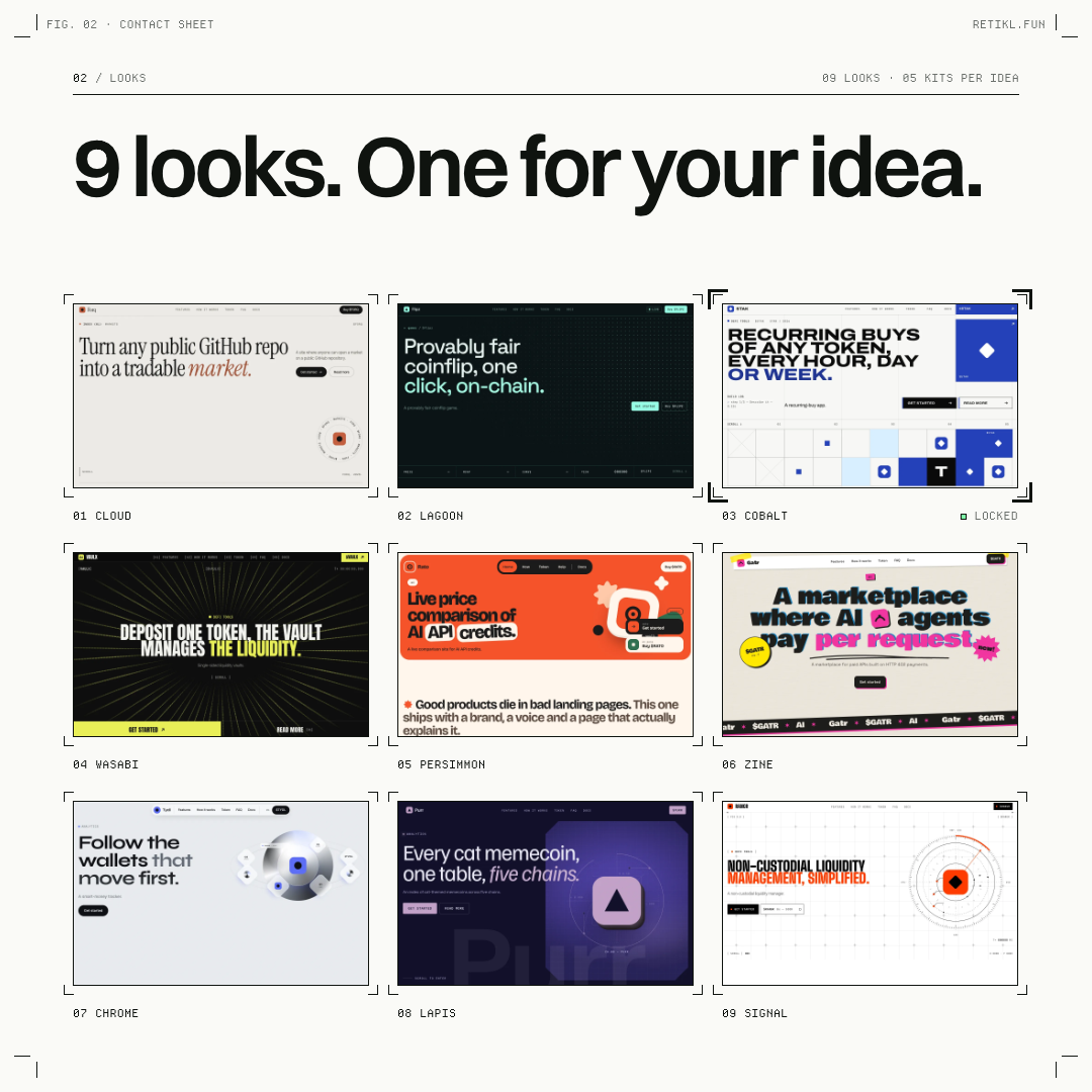Instagram kits, 1080 × 1080